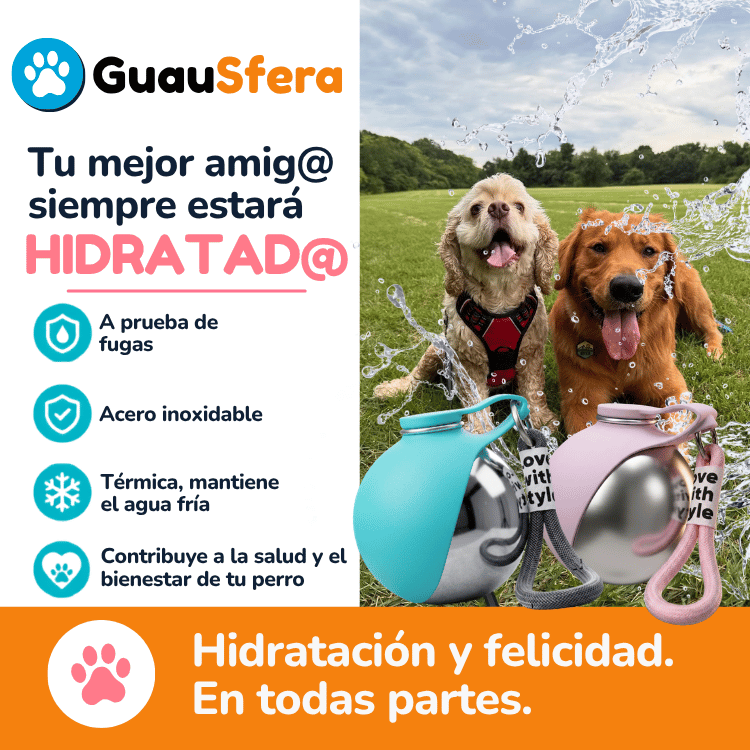 GuauSfera™ Termo Portátil Resistente para Mascotas
